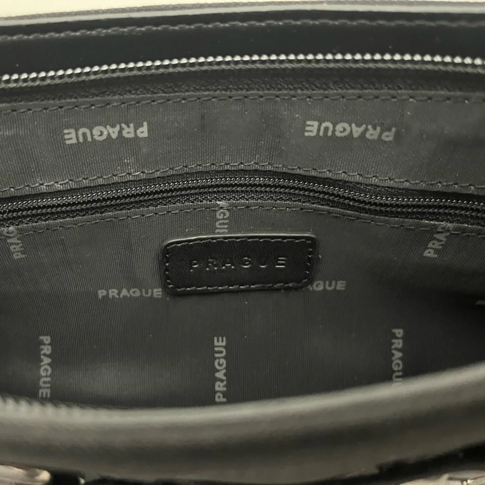 Prague Black Wristlet/Purse